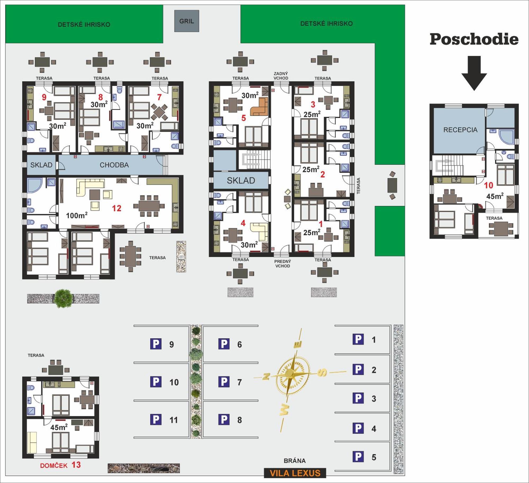 Vila Lexus Velky Meder Exterior photo